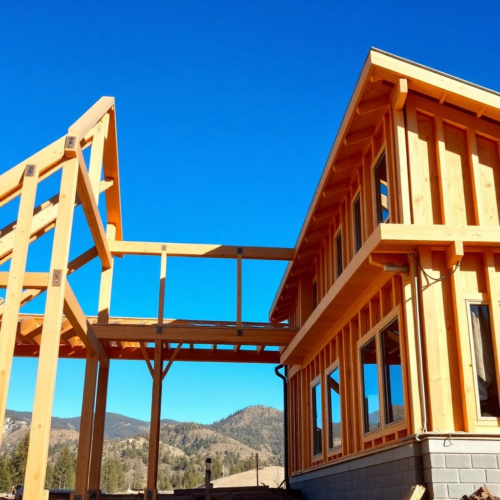 Soaring Hawk Residence — Framing